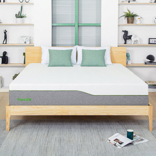 Novilla 10" Medium Cooling Gel Memory Foam Mattress in a Box & Reviews